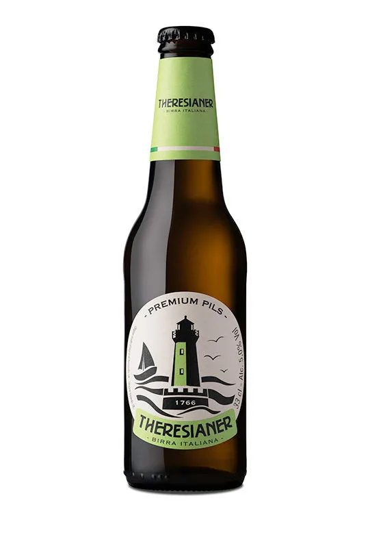 CARTONE x 24 BOTTIGLIE THERESIANER PREMIUM PILS 33cl