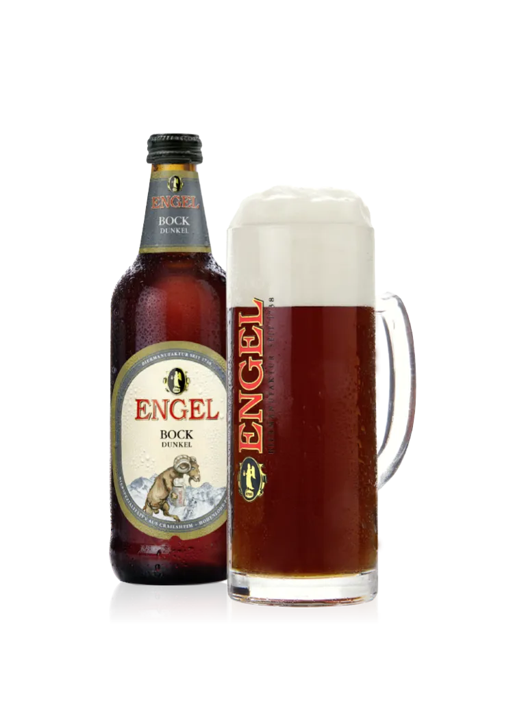 CARTONE x 12 BOTTIGLIE ENGEL BOCK DUNKEL 50cl