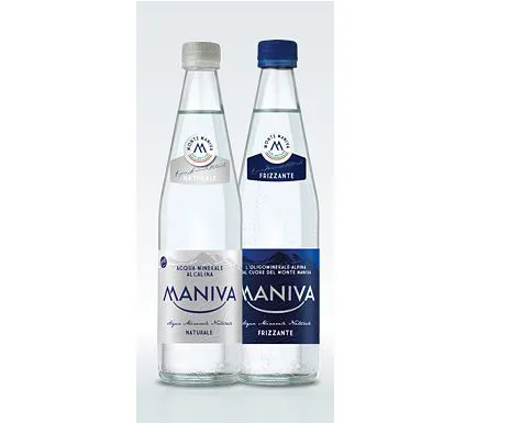 CASSA x 12 BOTTIGLIE MANIVA NATURALE 0,50 LT VUOTO A RENDERE