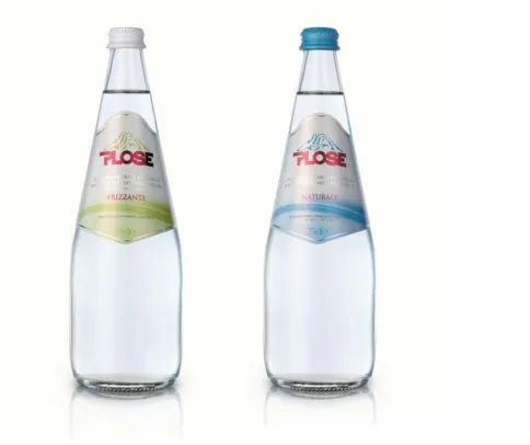 CASSA x 12 BOTTIGLIE PLOSE FRIZZANTE 0.75 VUOTO A RENDERE