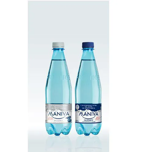 CONFEZIONE X 12 BOTTIGLIE MANIVA NATURALE 0,50 LT PET