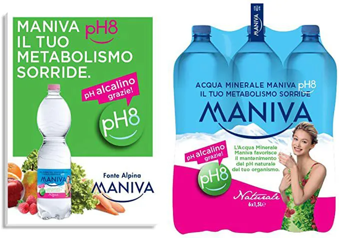 CONFEZIONE X 12 BOTTIGLIE MANIVA NATURALE 1,5 LT PET