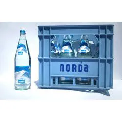 CASSA X 12 BOTTIGLIE NORDA NATURALE 1 LT VUOTO A RENDERE
