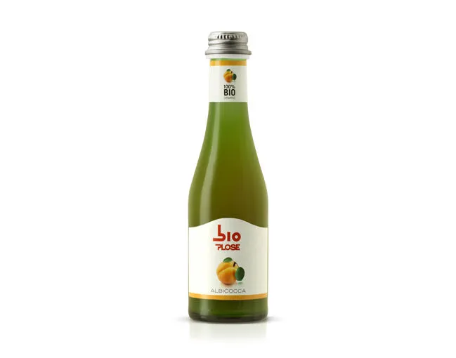 CARTONE x 24 SUCCHI BIO PLOSE ALBICOCCA 20cl