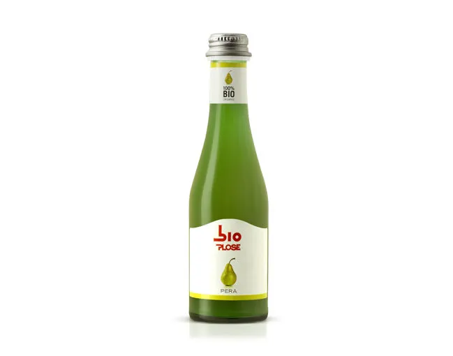 CARTONE x 24 SUCCHI BIO PLOSE PERA 20cl