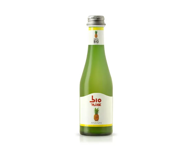 CARTONE x 24 SUCCHI BIO PLOSE ANANAS 20cl