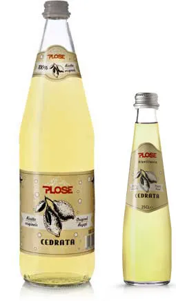 CARTONE x 24 BOTTIGLIE CEDRATA PLOSE 25cl