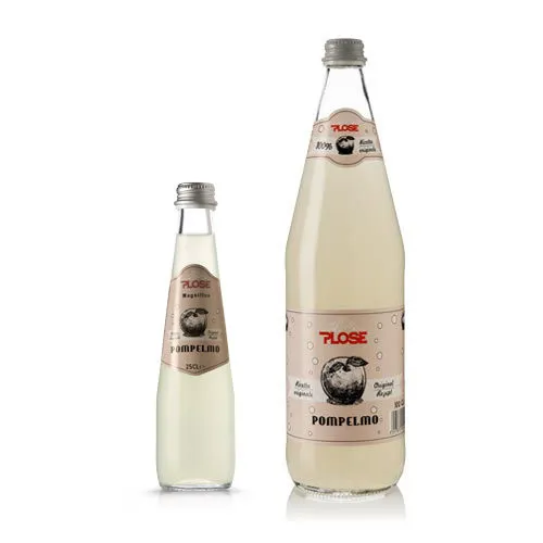 CARTONE x 24 BOTTIGLIE POMPELMO PLOSE 25cl