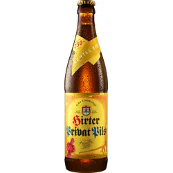 CARTONE x 20 BOTT. HIRTER PRIVAT PILS 50cl